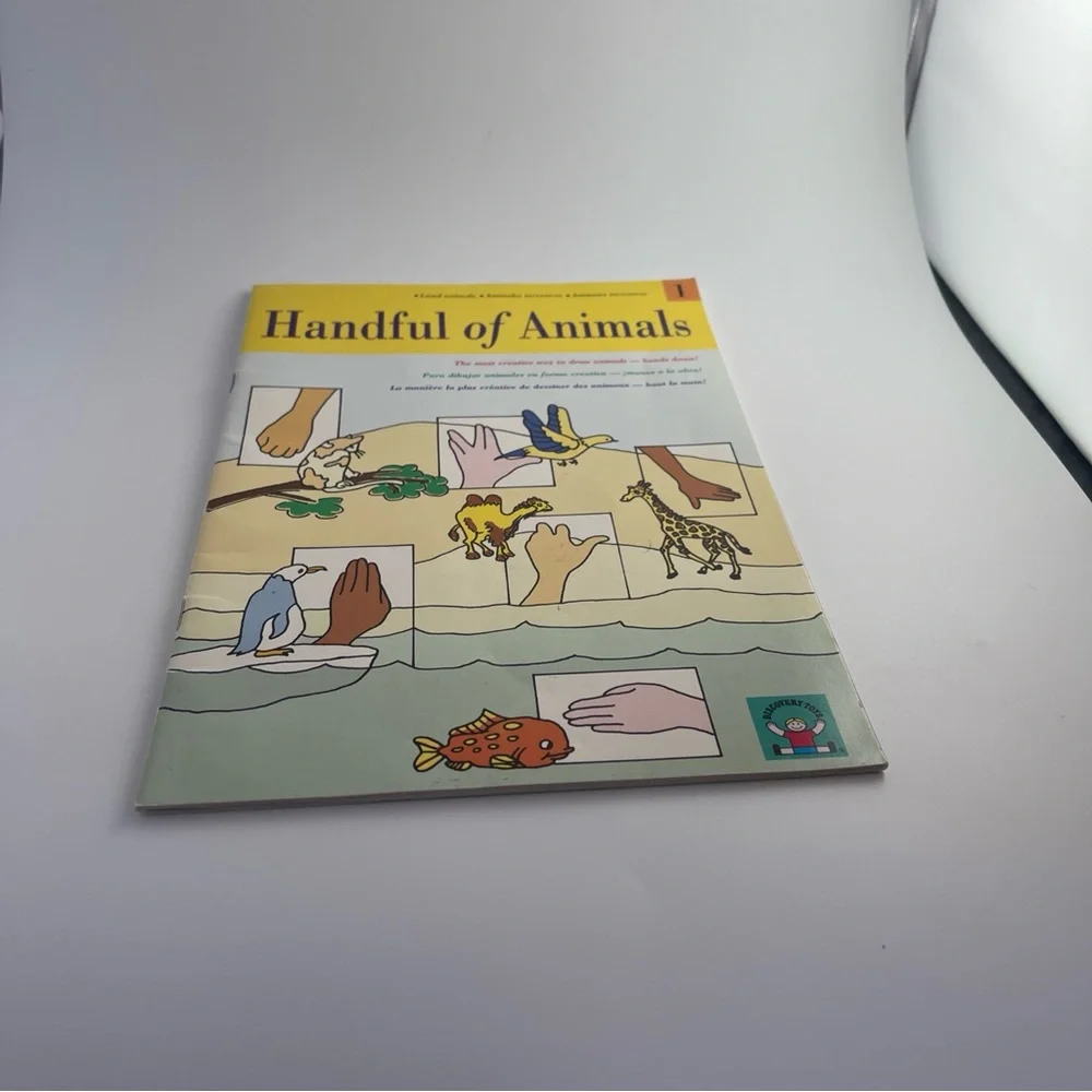 Handful of Animals Draw Animals book by Discovery Toys